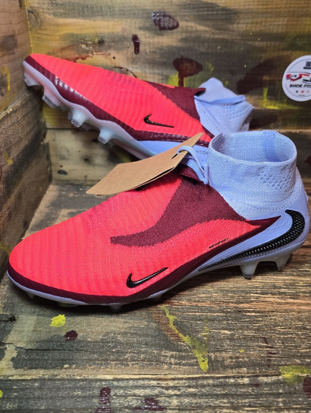 Nike Phantom 6 High Elite FG Soccer Cleats Men’s Size 6 Women’s 7.5 HJ2147-400